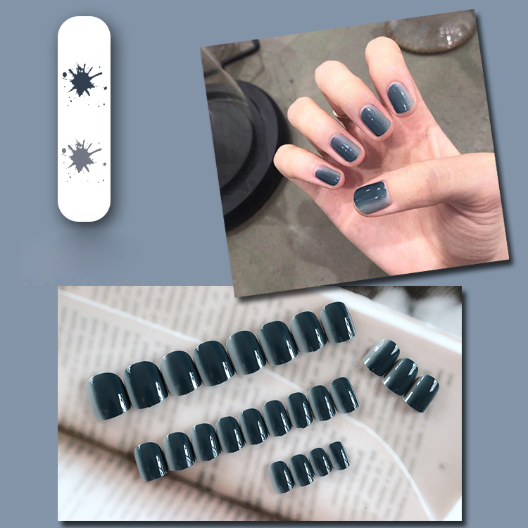 Pre Designed OEM Press On Sticker Nail Stickers Artificial Nails Fingernails