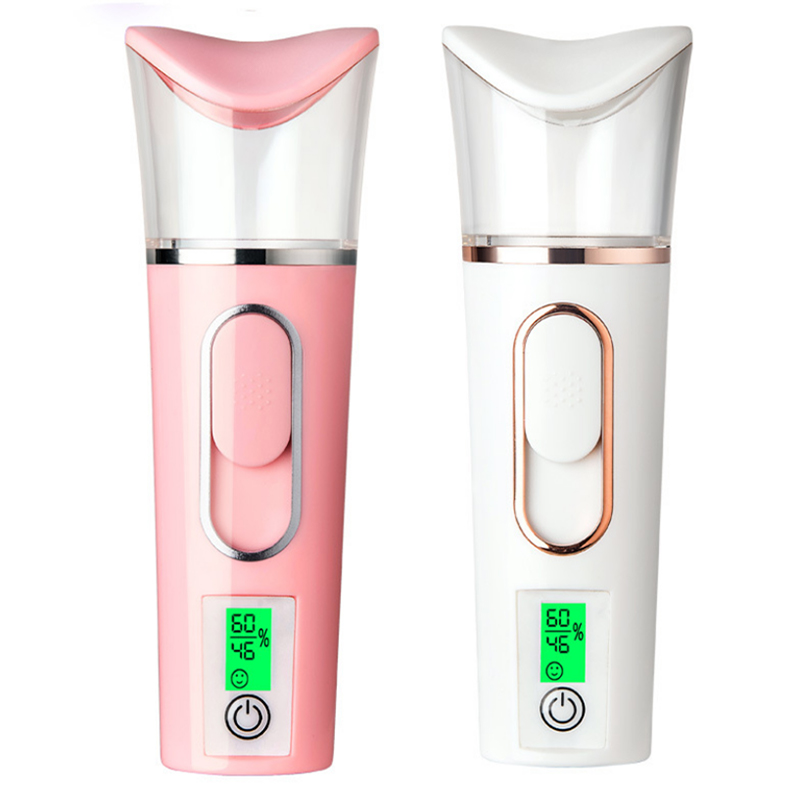 35ml USB Rechargeable Skin Test Nano Mist Handy Spray Power Bank Water Replenishment Instrument Facial Steamer