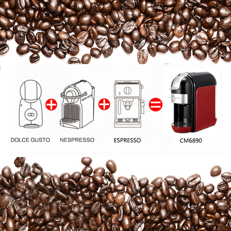 220V 20bar pump domestic capsule coffee machine powder espresso coffee pod espresso machine espresso coffee machine