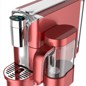 Custom logo electric capsule espresso coffee machine automatic frothing milk function IMD control multi capsule coffee machine