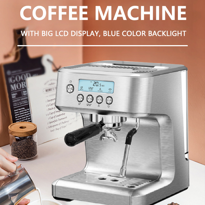 20 bar smart italian coffee makers with milk frother professional manual espresso coffee maker machine