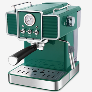 15/20 bar Italian retro design espresso coffee maker with dual-stainless filter machine cafe electric coffee  machine