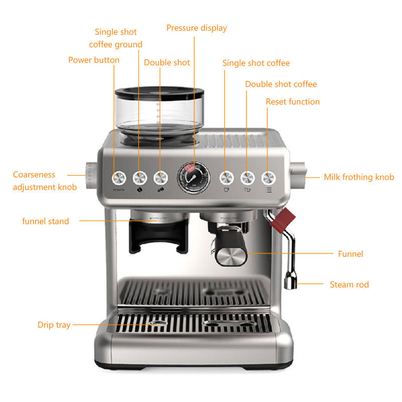 Professional Espresso coffee Machine Commercial Espresso Machine Coffee Maker