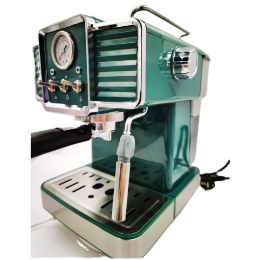 15/20 bar Italian retro design espresso coffee maker with dual-stainless filter machine cafe electric coffee  machine