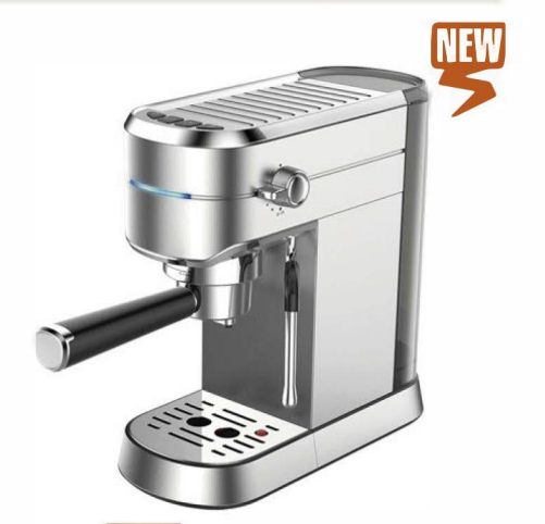 220v 15bar electric coffee maker machine with milk foam warm cup home machine coffee dsp electric coffee maker espresso machine