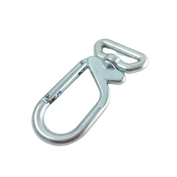 38mm Forging 1.5 inch heavy duty Latch snap swivel safety Hook 1500kgs