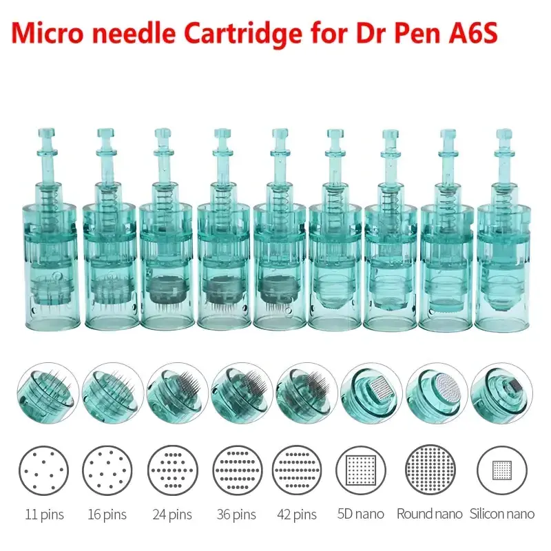 dr. pen needle cartridges a1 a6 a7 m5 m7 m8 x5 a8s n2 hydra dr pen nano derma roller microneeding pen needle cartridges