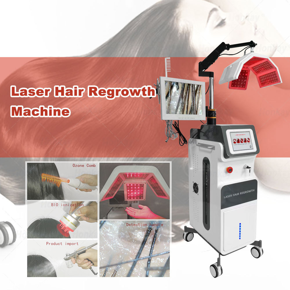 New 650nm Diode Laser Hair Growth Products high frequency hair growth machine