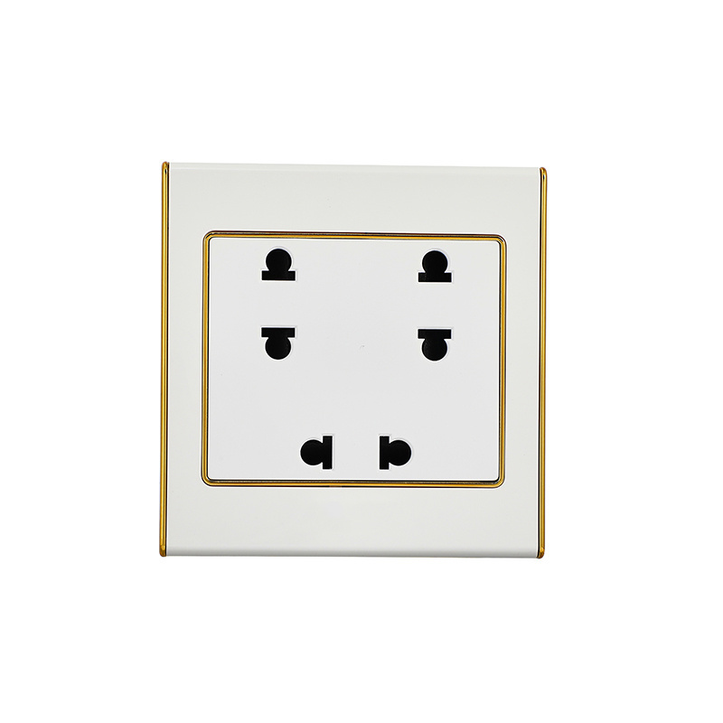 86mm size electric socket 6 pin socket Cambodia wall socket