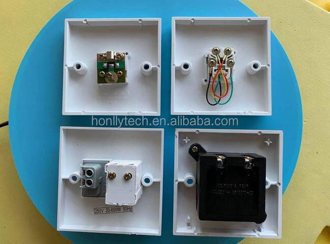 fan speed controller 220v switch and socket fan speed wall rotary switches 10A Fan dimmer switch