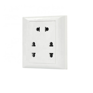 Guangdong China OEM factory sell 86 standard home electric socket Cambodia plugs & sockets