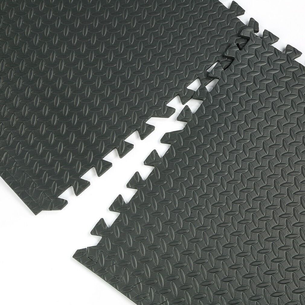 Wholesale exercise gym custom foam interlocking mat black color eva foam mats eva foam floor mats