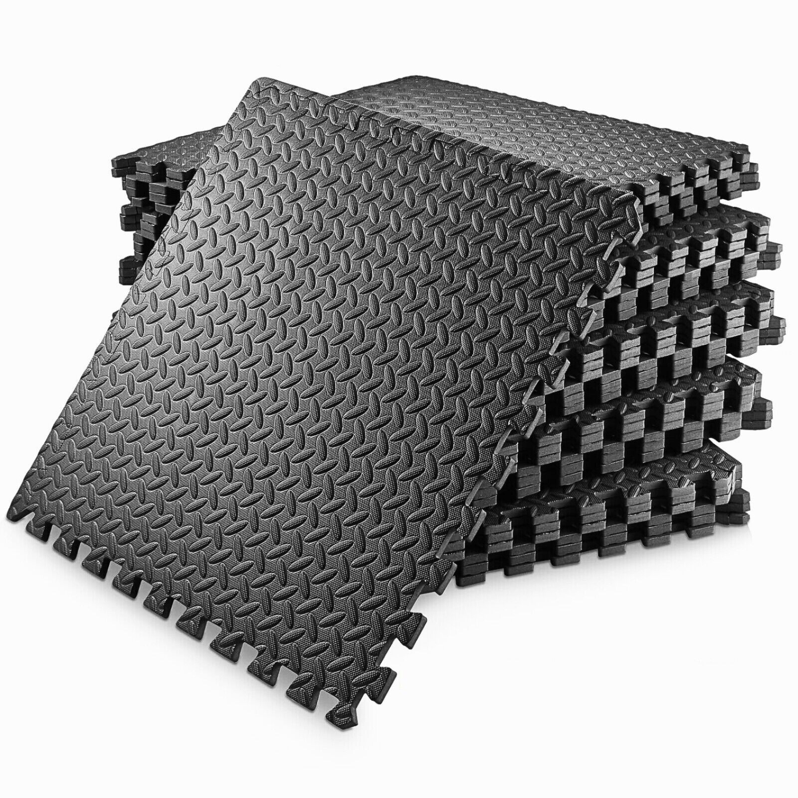 Wholesale exercise gym custom foam interlocking mat black color eva foam mats eva foam floor mats