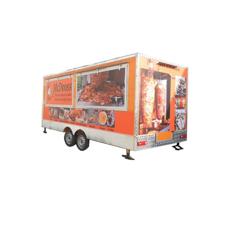 Commercial Ramen Fast Food Kiosk Design Food Snack Machines Mobile Food Truck