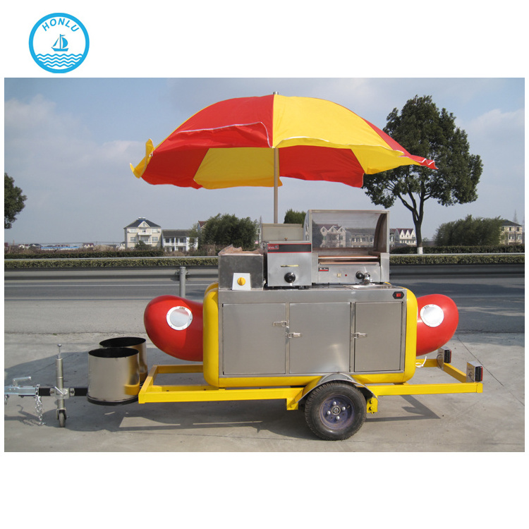 Most Durable Hot Dog Trailers Mobile Food Carts For Sale With Ce Approved Bbq Popsicle Food Cart