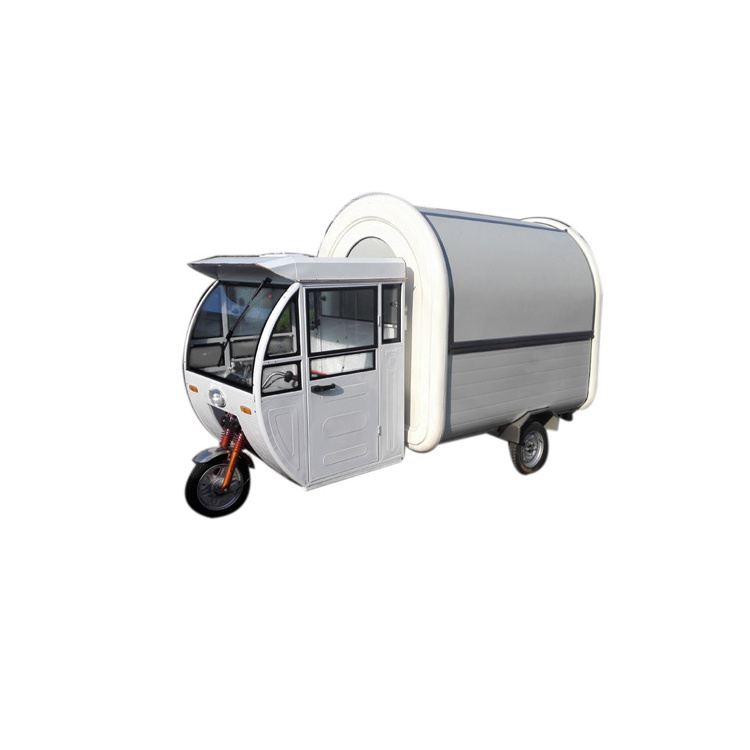 E Rickshaw Food Cart Electric Beach Cart Dumpling Food Carts With Kitchen