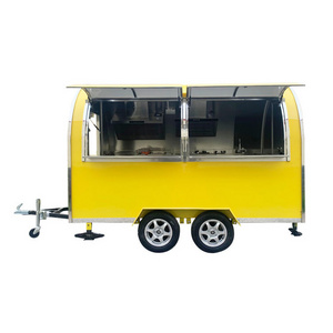 Best selling outdoor concession mini japanese food cart mobile food trailer fast food truck