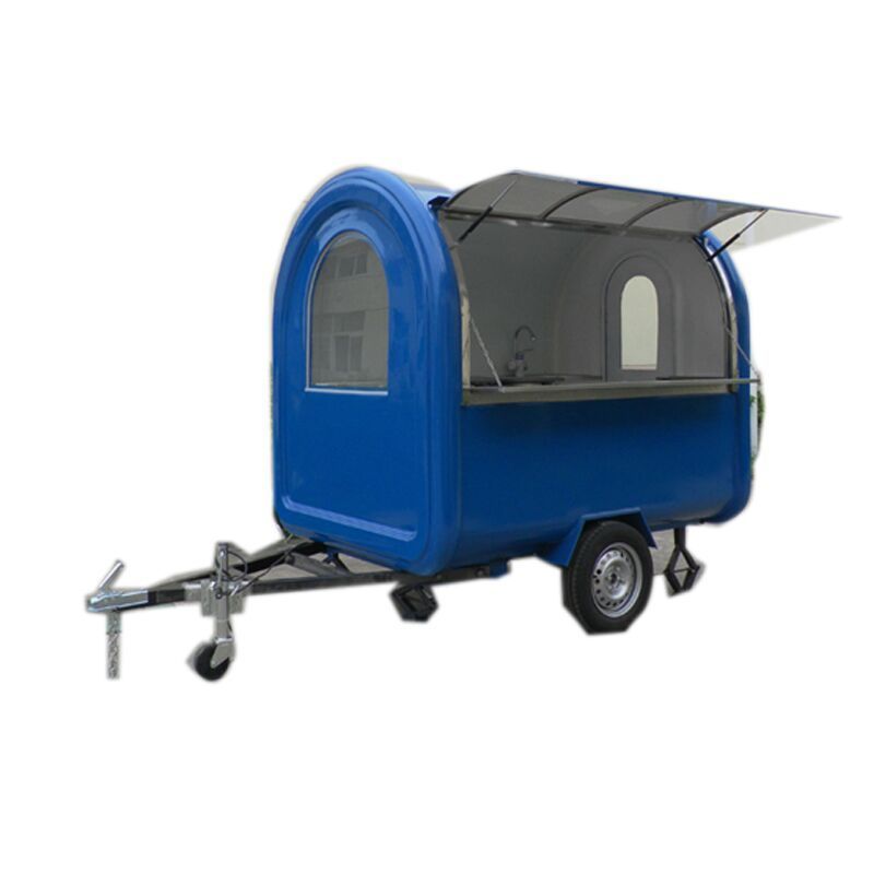 Outdoor mini food kiosk factory price/food kiosk catering trailer/food sale cart manufacturer