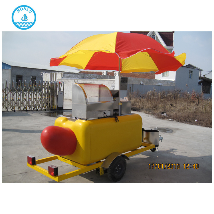 Most Durable Hot Dog Trailers Mobile Food Carts For Sale With Ce Approved Bbq Popsicle Food Cart