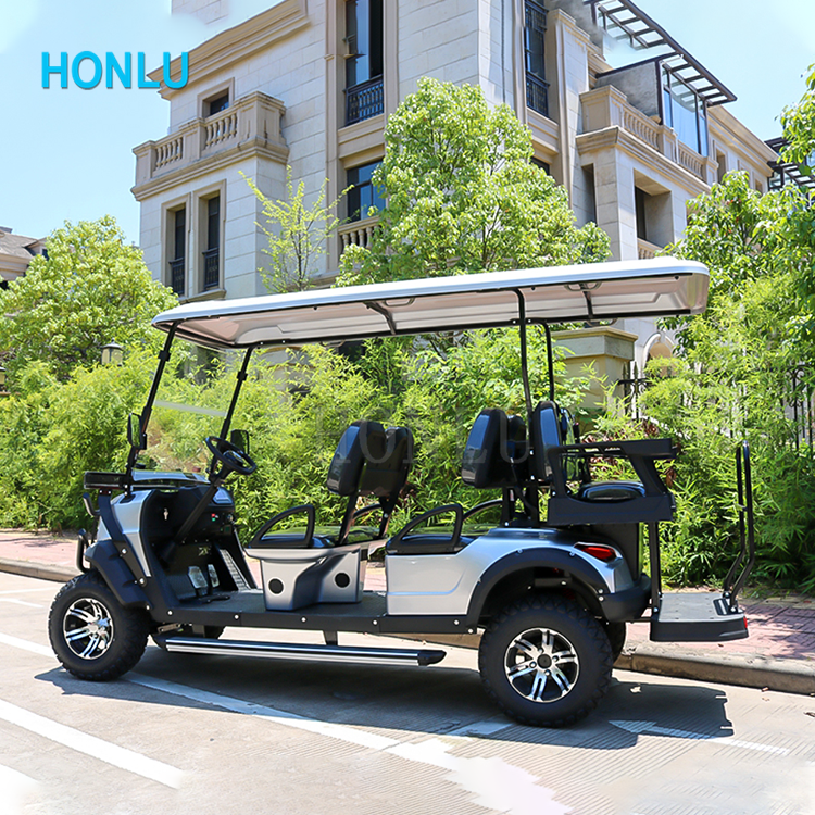 4 wheel 6 seats electric gulf cart club car golf cart 6 seater electric powered golf cart canada