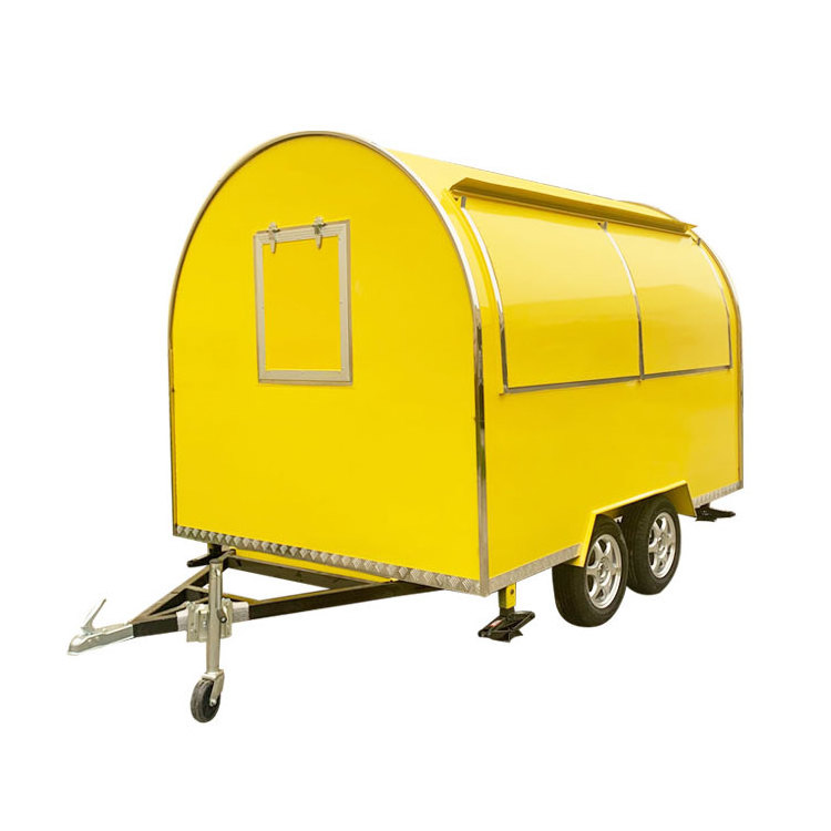 Best selling outdoor concession mini japanese food cart mobile food trailer fast food truck