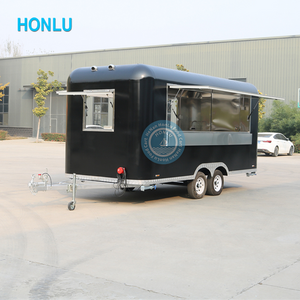 Mobile Food Cart with Frozen Yogurt Machine Mobile Food Cart with Big Wheels for Sale