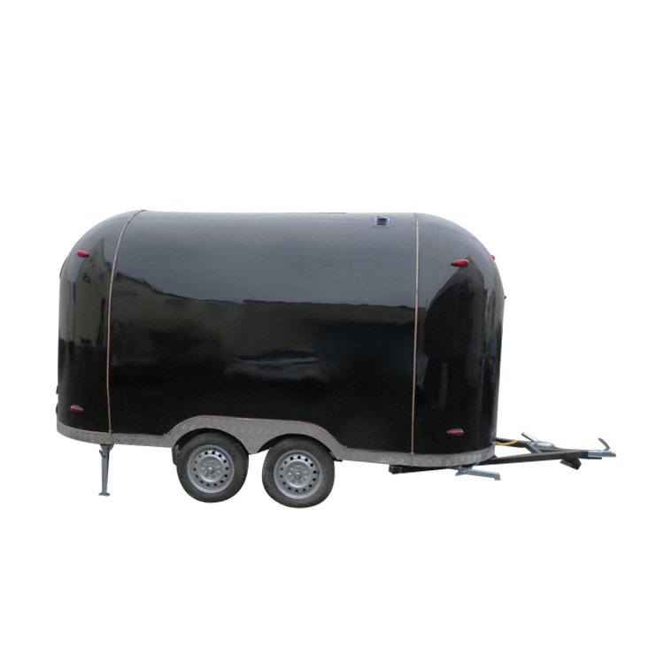 Street cart hot dog food truck with stove mobile slush machine van grill trailer for sale