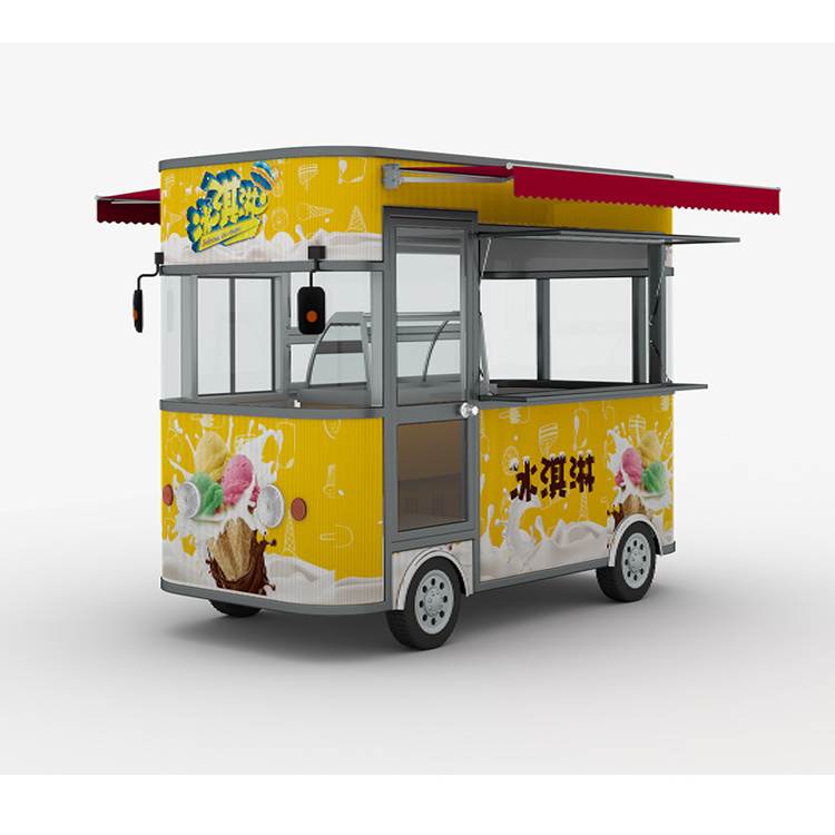 Hot sale Foodcart Low Price Peddle Cart Ice Cream Fruit Carts for Sale