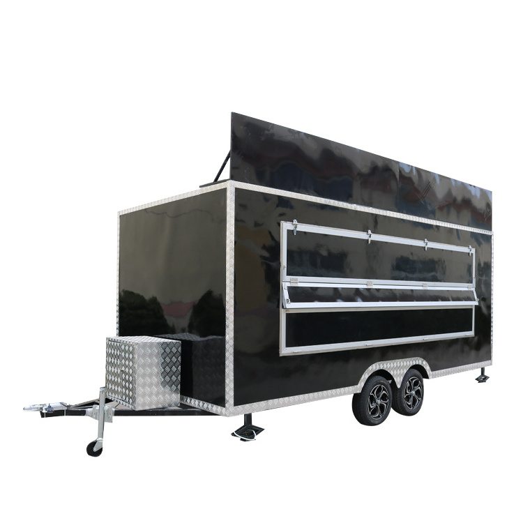 China Manufacturers charcoal bbq brazilian bbq food stand food cart foodcart mobile food trailer