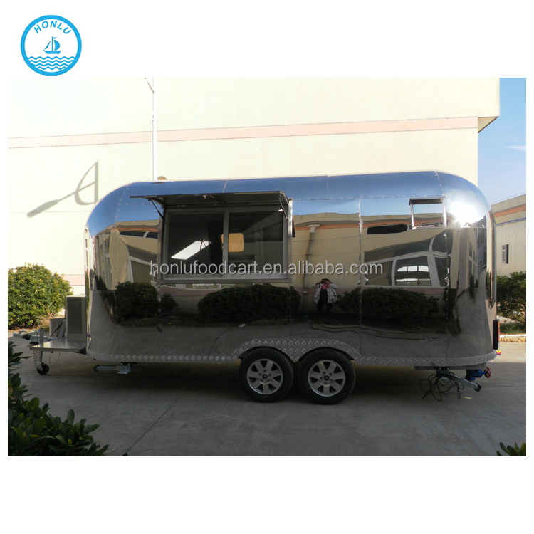 Camper Van Air Conditioner Equipped In Australia Standard Airstream Truck Cart Van Kiosk Caravan Mobile Food Trailer