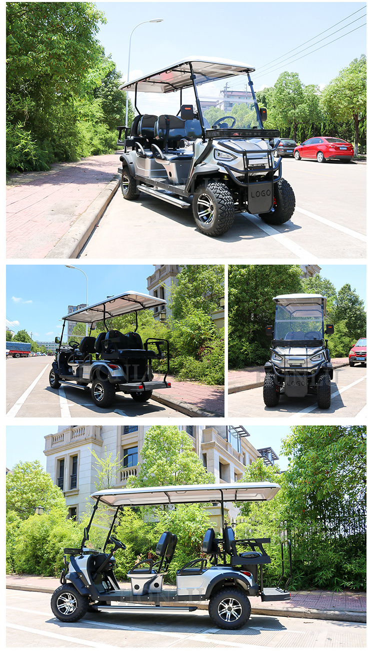 4 wheel 6 seats electric gulf cart club car golf cart 6 seater electric powered golf cart canada