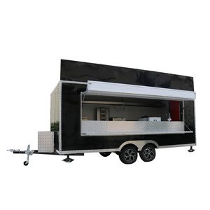 China Manufacturers charcoal bbq brazilian bbq food stand food cart foodcart mobile food trailer