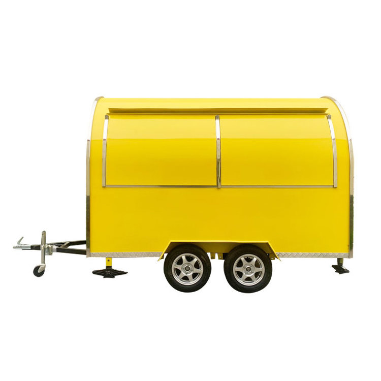 Best selling outdoor concession mini japanese food cart mobile food trailer fast food truck