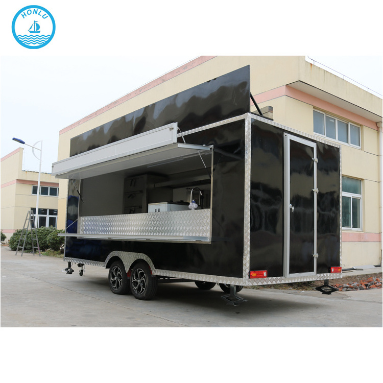 Mobile Canteen Trucks Kebab  Food Slush Vending Lunch Truck for Sale