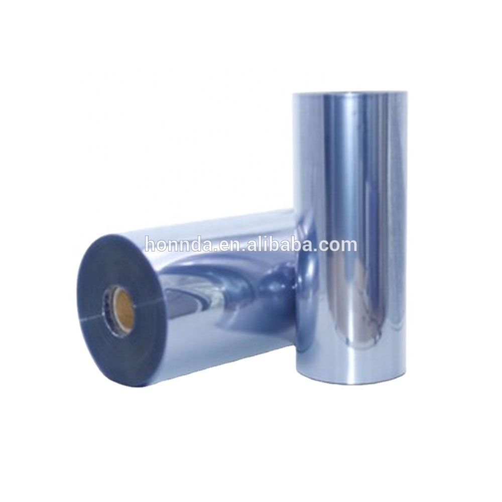 Clear rigid plastic PVC transparent Sheet 0.5mm thickness thermoforming roll for folding box