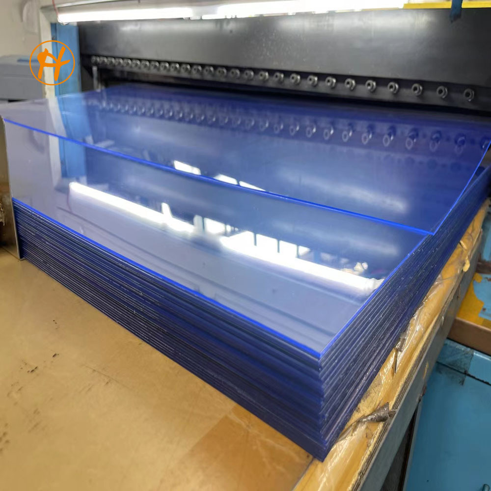 Factory Price 1.0mm 1.5mm 900x1800mm rigid transparent PVC sheet for garment template