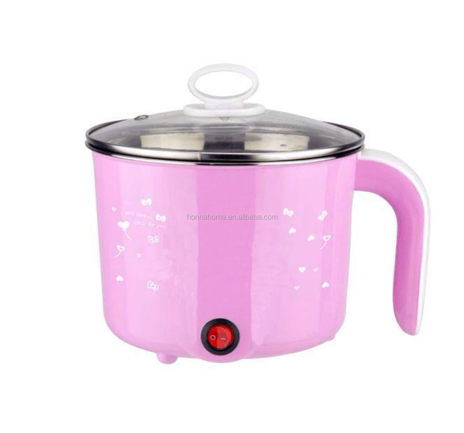 Heatable Portable Multi-Purpose Electric Mini Noodle Cooking Pot