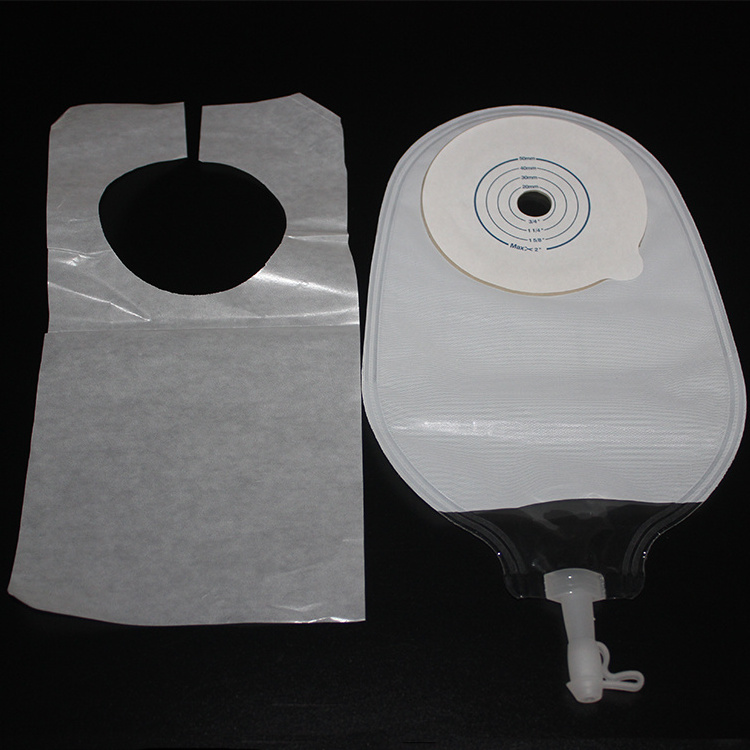 One Piece Disposable Urostomy Bag For Stoma Care