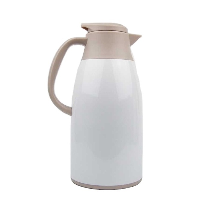 2200ml 2.2L Double wall stainless steel vacuum insulated carafe thermos tea coffee pot travel airpot big capacity