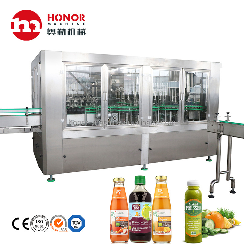 Complete natural fruit juice making hot filling machine processing plant production line apple orange mango lemon juicer