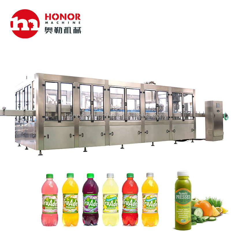 Complete natural fruit juice making hot filling machine processing plant production line apple orange mango lemon juicer