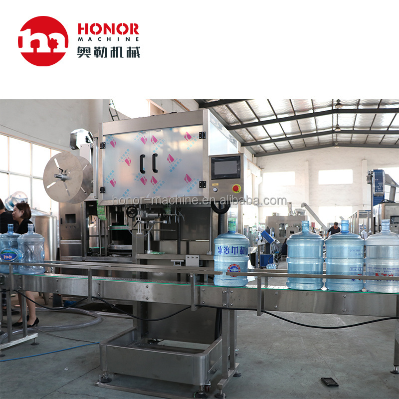 19 Litre 20 Liter 20L Bucket Bottled 5 Gallon Water Filling Line / 5gallon Drum 5 Gallon Water Filling Machine