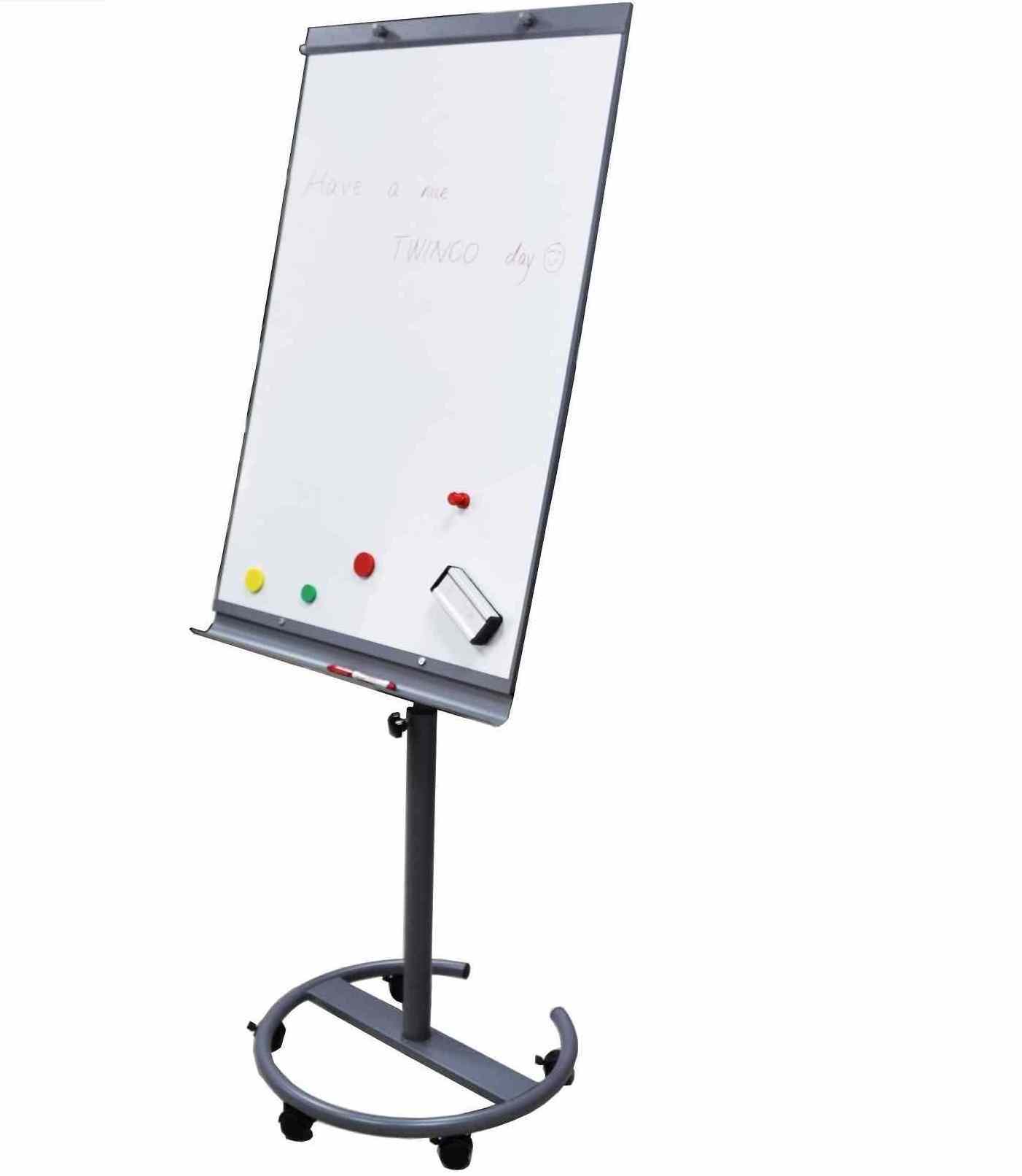 writing board wheel  teaching office  Height Adjustable Mobile flip chart Dry Erase magnet whiteboard with Stand