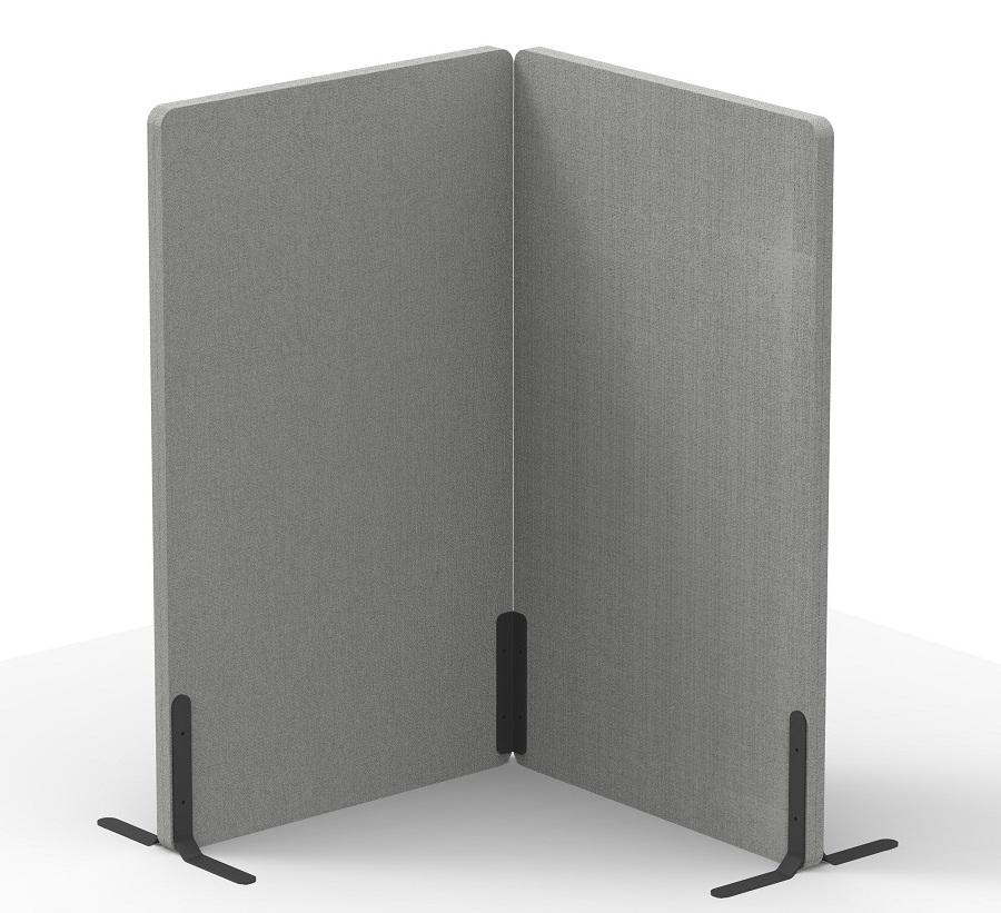 TWINCO Anti-noise Polyester Acoustic Panels Soundproof PET Acoustic Privacy Screen Partition Office Desk Dividers