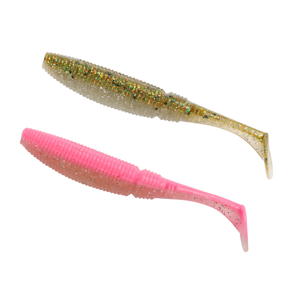 HONOREAL Shad Silicone Soft Swim Baits Swimbait Bass Fishing Lures Artificial bait