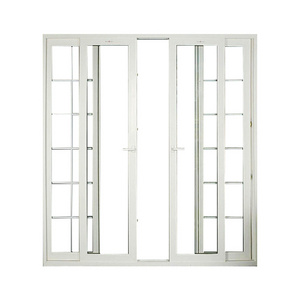 Waterproof PVC Interior Doors Track System glass sliding door