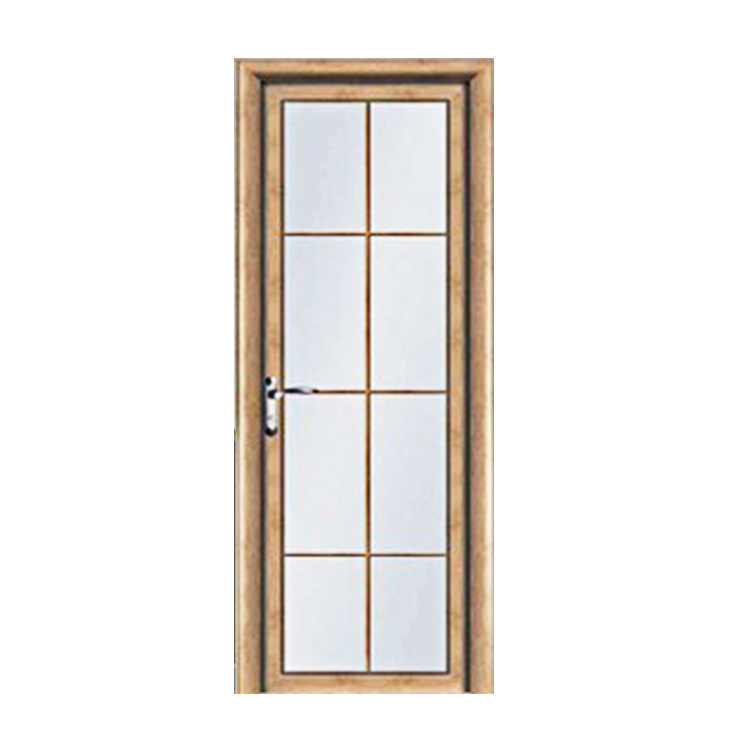 Swing opening aluminium profile doors and windows with double glass