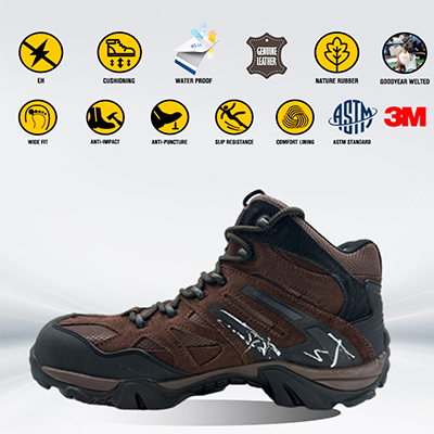 Vernesko Safety Jogger Bestlight Brand Waterproof Safety Shoes Price For Men Women Steel Toe Caterpillar