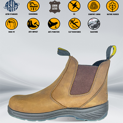 Vernesko Construction Shoes Men Women Steel Toe Labor Protection ShoesIndustrial Safety Shoes