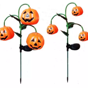 New Style Waterproof Solar Halloween Garden Lights Pumpkin Shape Solar Lawn Lights